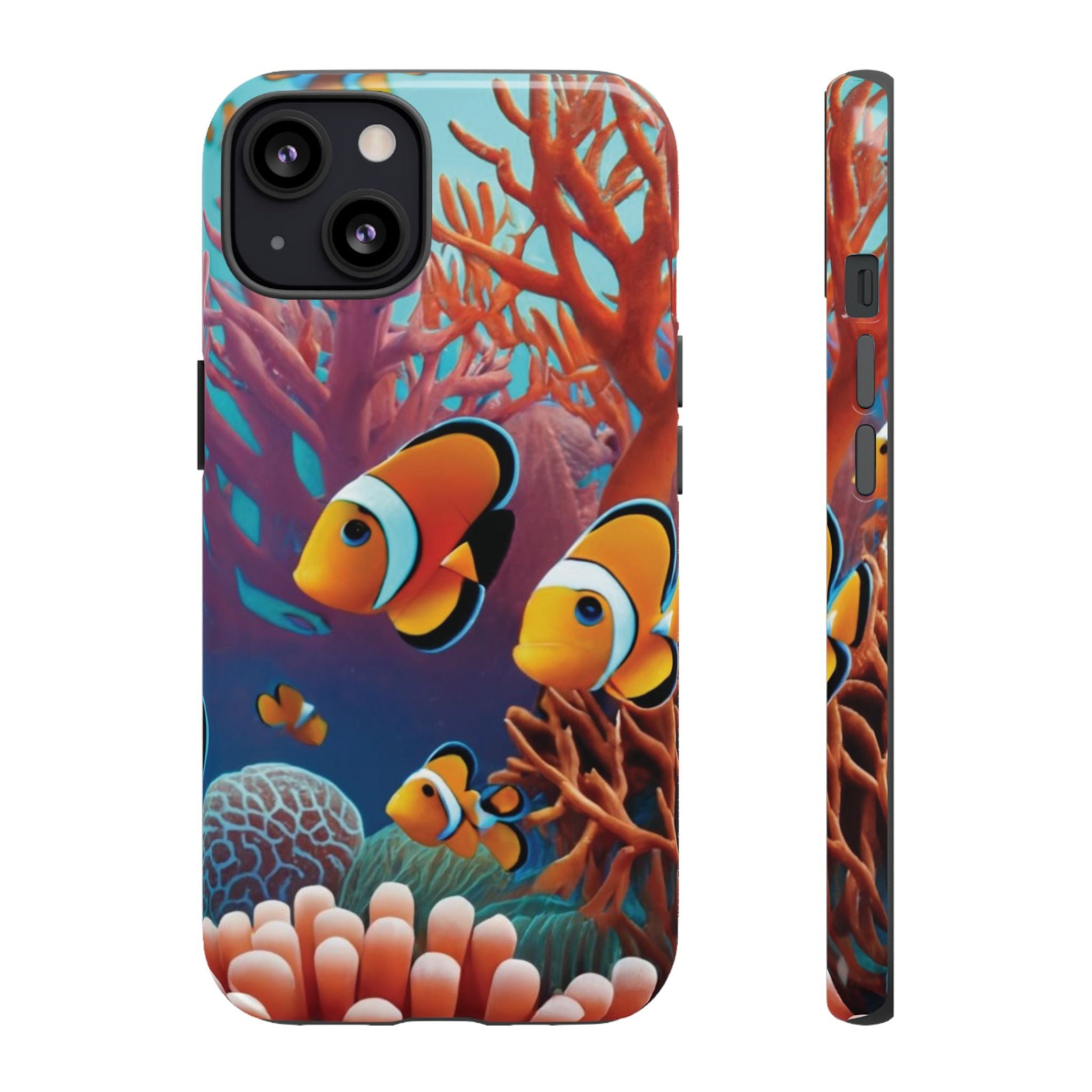 Coral Reef Cell Phone Tough Cases For I Phone, Samsung Galaxy and Google Pixel - Ruppy's Creations