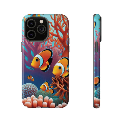 Coral Reef Cell Phone Tough Cases For I Phone, Samsung Galaxy and Google Pixel - Ruppy's Creations