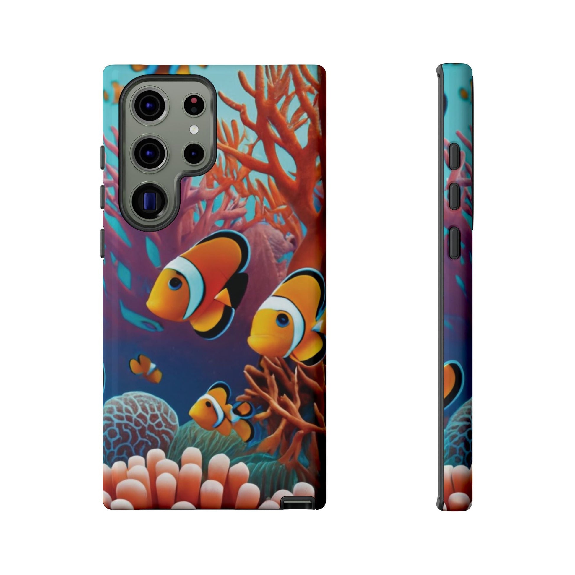 Coral Reef Cell Phone Tough Cases For I Phone, Samsung Galaxy and Google Pixel - Ruppy's Creations