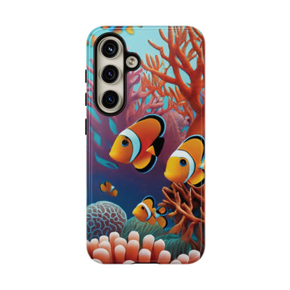 Coral Reef Cell Phone Tough Cases For I Phone, Samsung Galaxy and Google Pixel - Ruppy's Creations