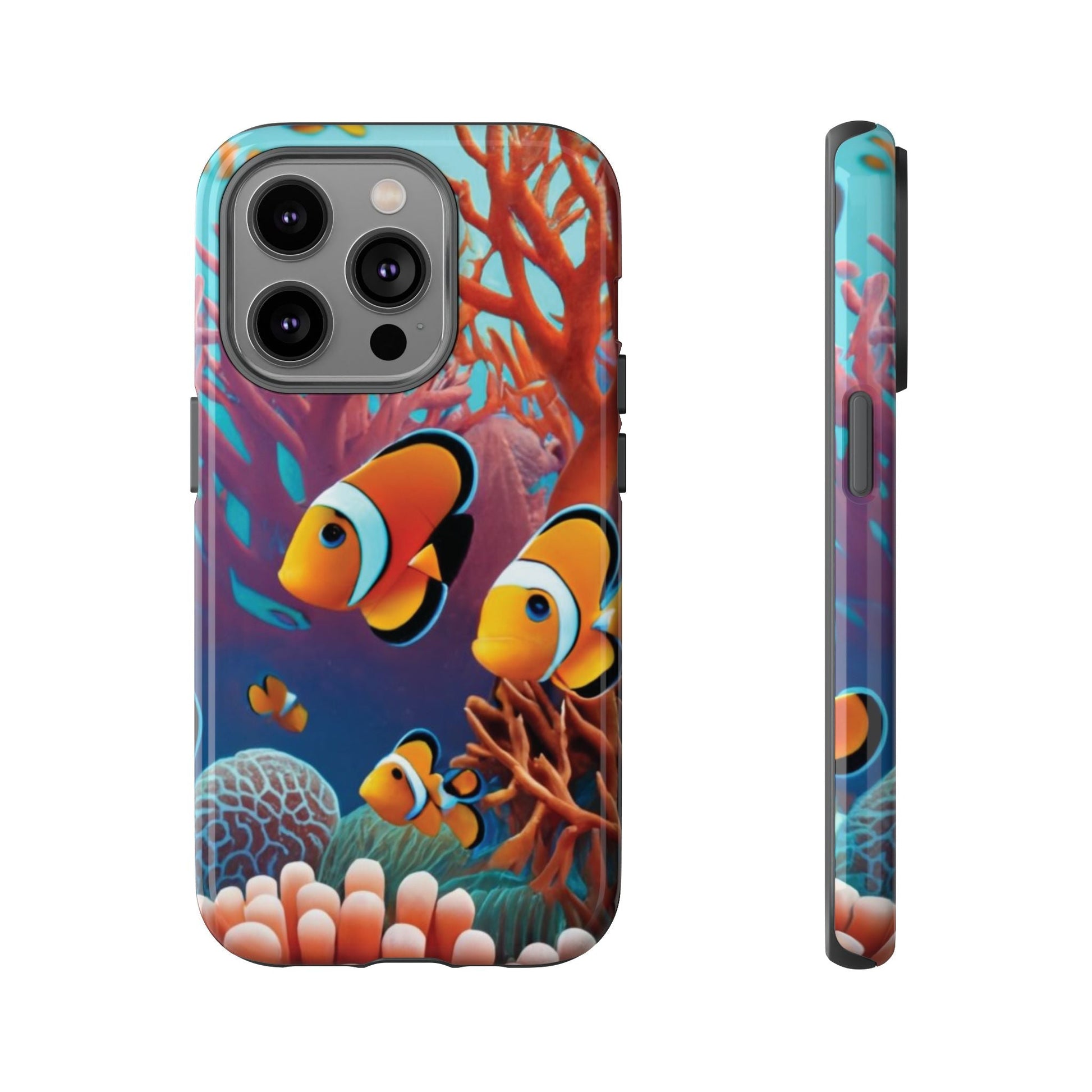 Coral Reef Cell Phone Tough Cases For I Phone, Samsung Galaxy and Google Pixel - Ruppy's Creations