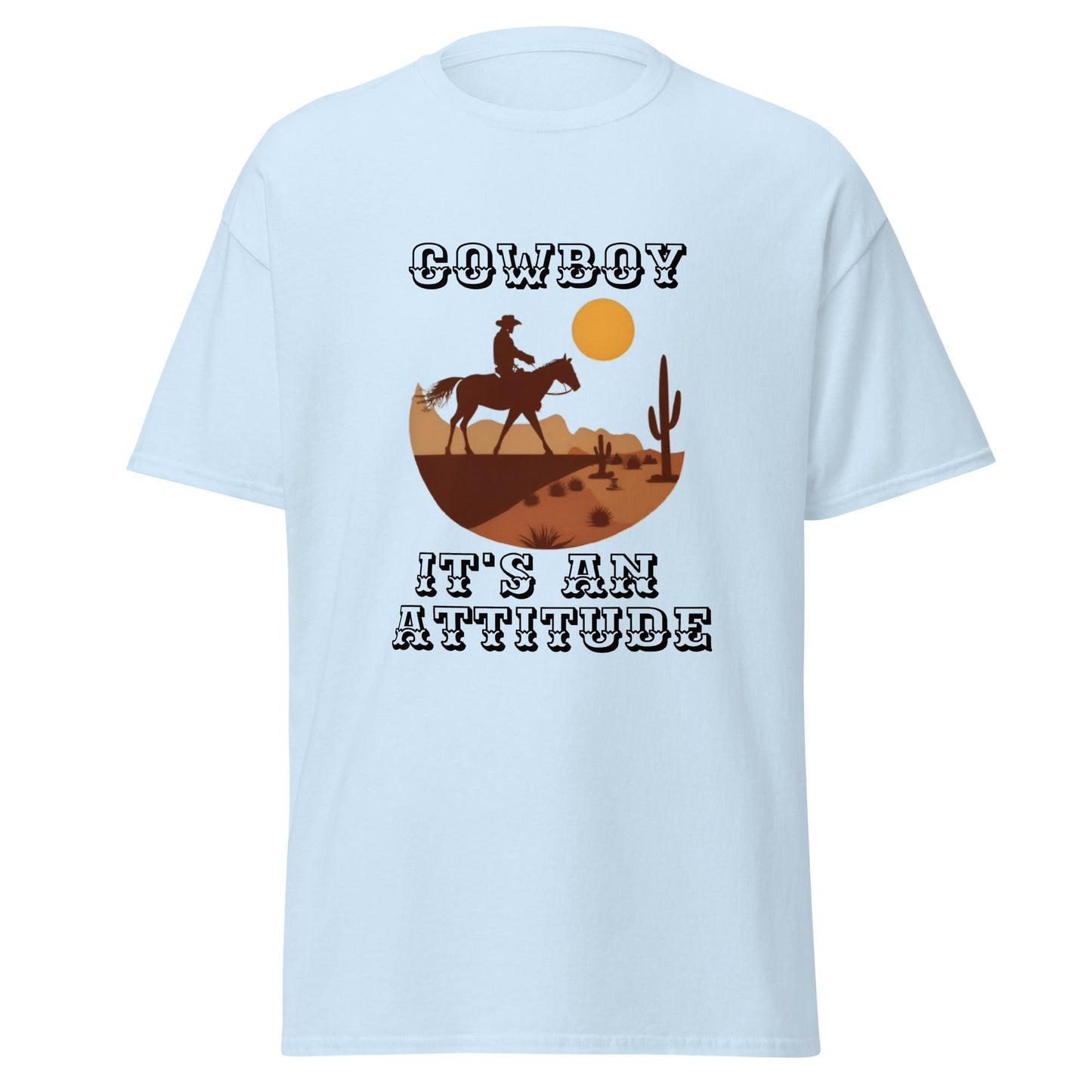 Cowboy Attitude Men's Classic Tee - Ruppy's Creations