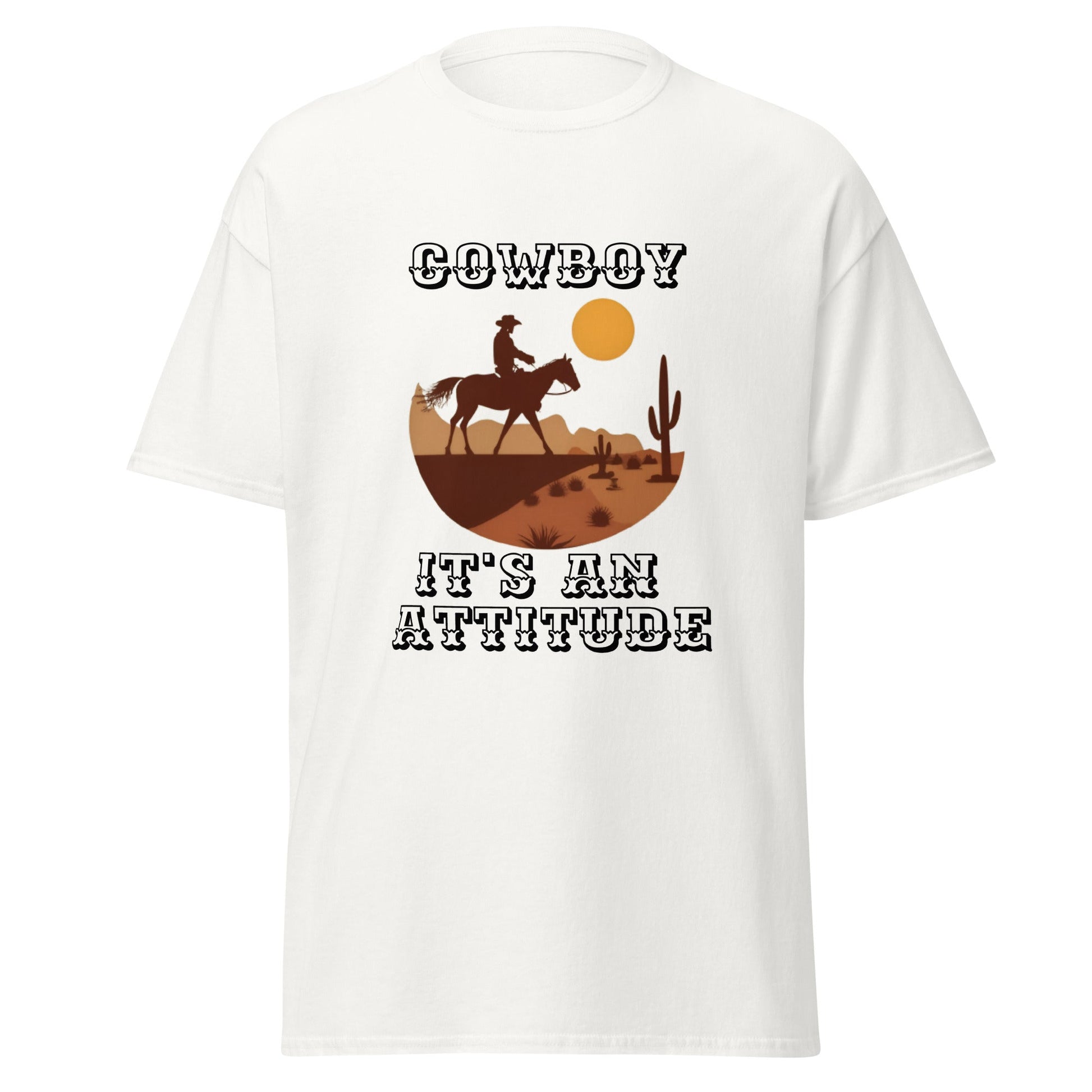 Cowboy Attitude Men's Classic Tee - Ruppy's Creations