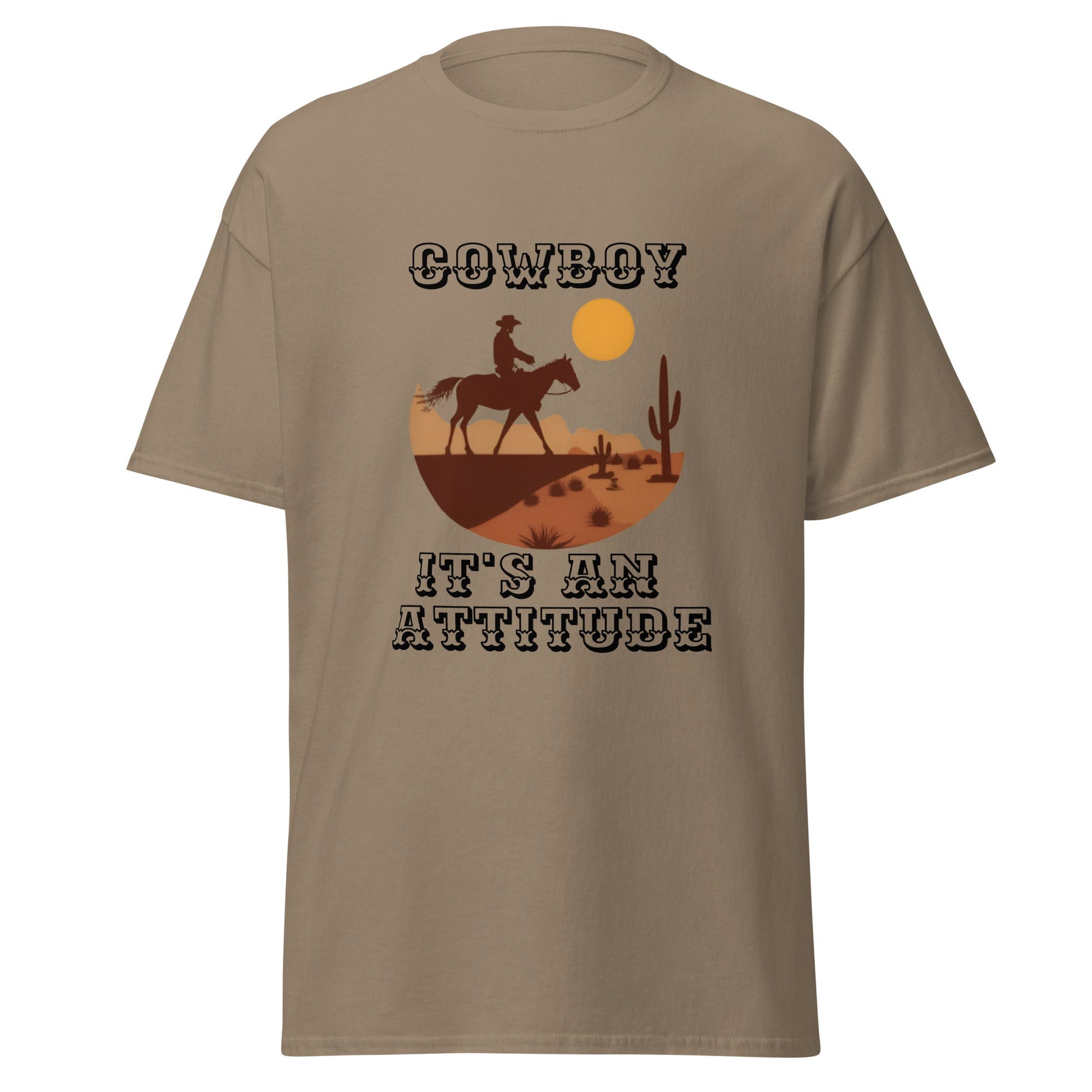 Cowboy Attitude Men's Classic Tee - Ruppy's Creations