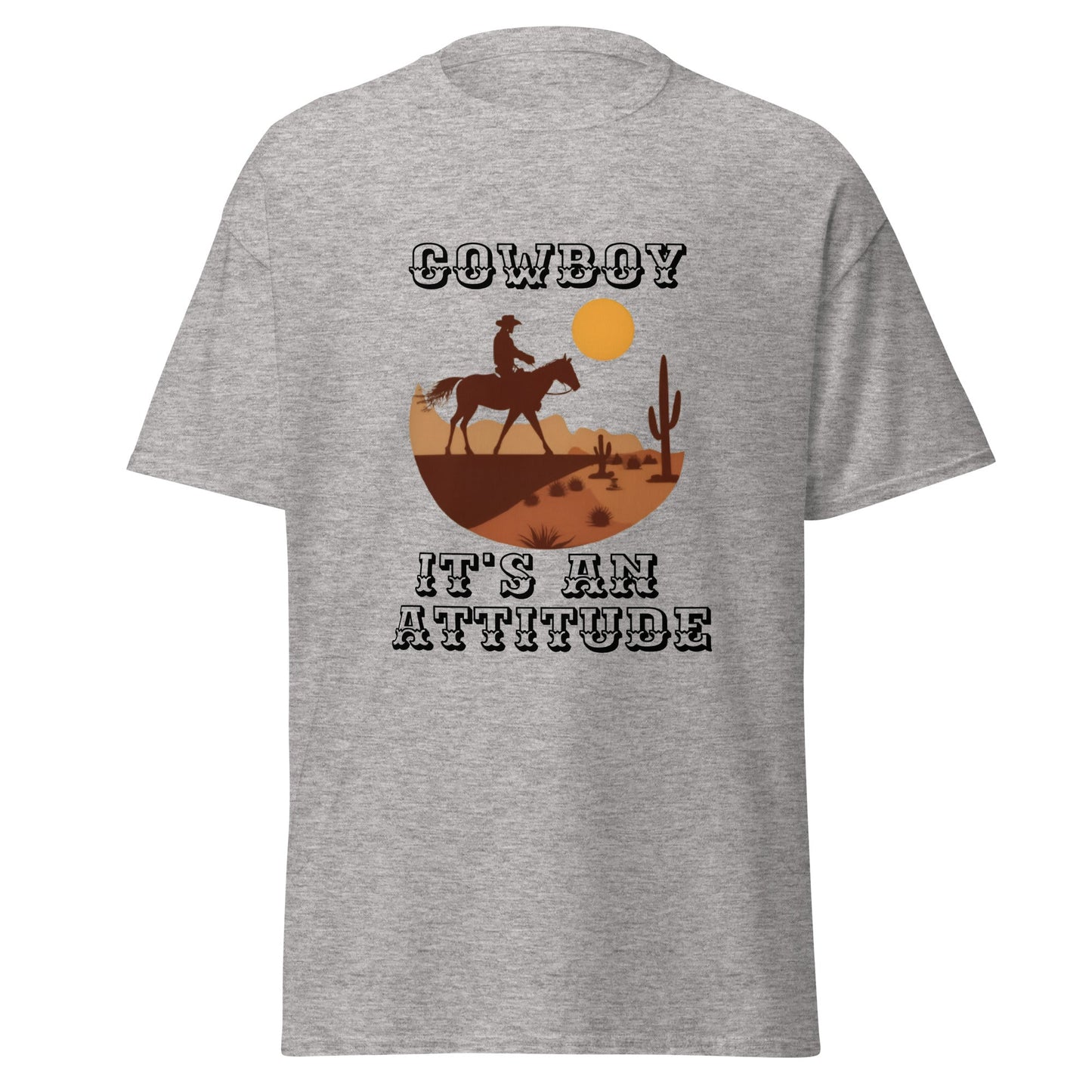 Cowboy Attitude Men's Classic Tee - Ruppy's Creations