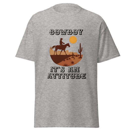 Cowboy Attitude Men's Classic Tee - Ruppy's Creations