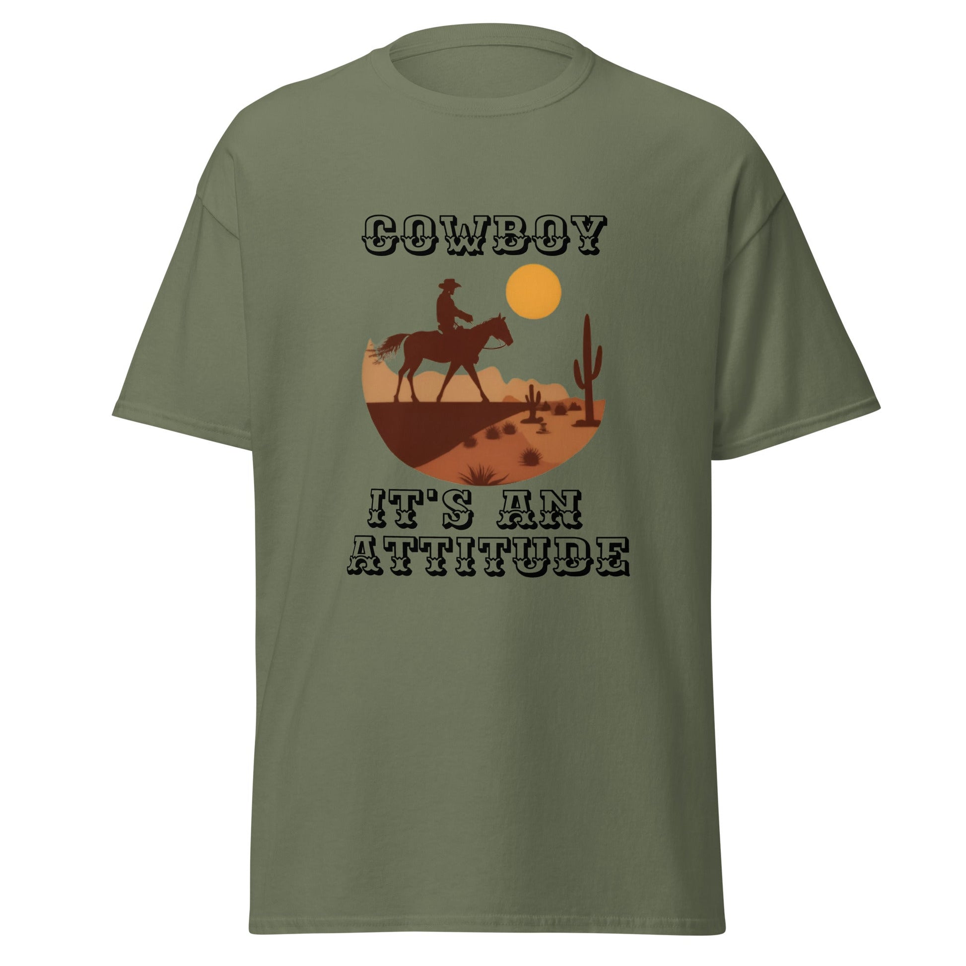 Cowboy Attitude Men's Classic Tee - Ruppy's Creations