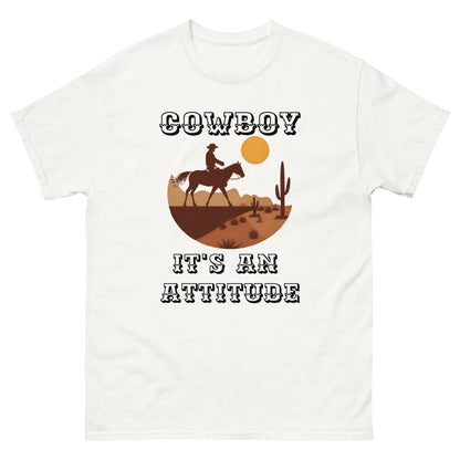 Cowboy Attitude Men's Classic Tee - Ruppy's Creations