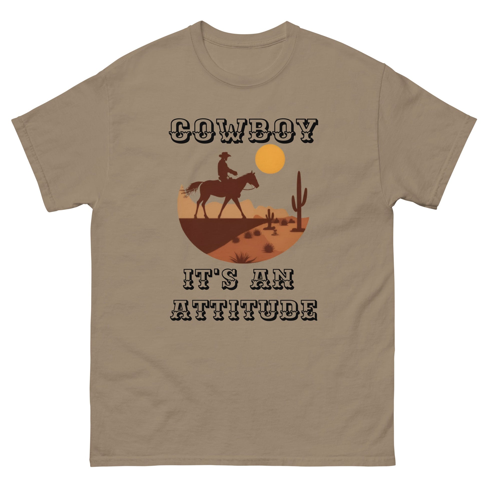 Cowboy Attitude Men's Classic Tee - Ruppy's Creations