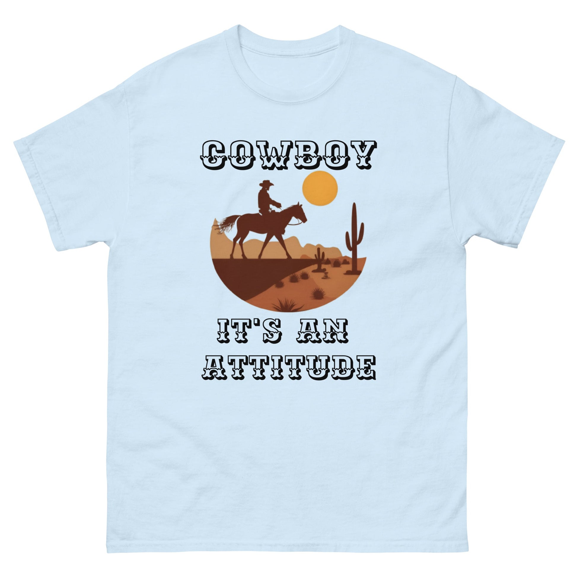 Cowboy Attitude Men's Classic Tee - Ruppy's Creations