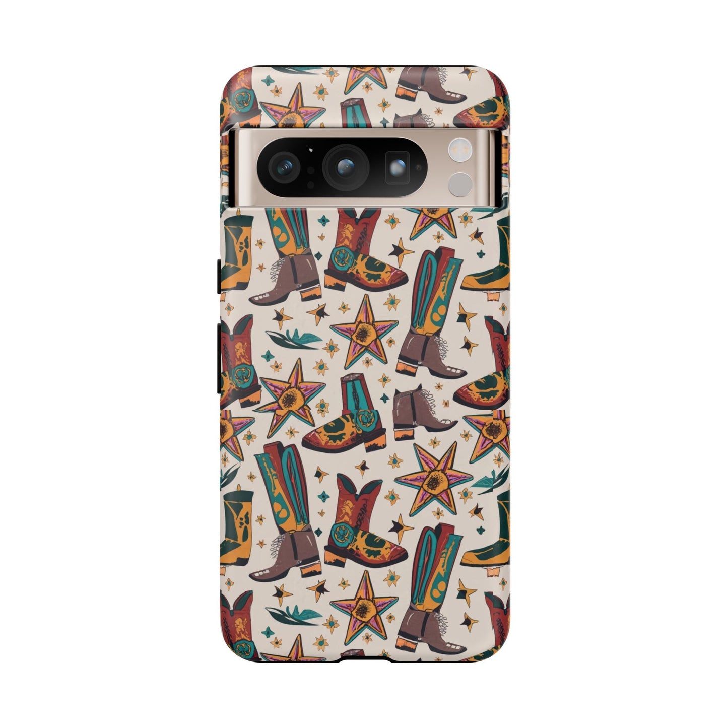 Cowboy Boots I Phone, Samsung, Google Pixel Tough Case - Ruppy's Creations