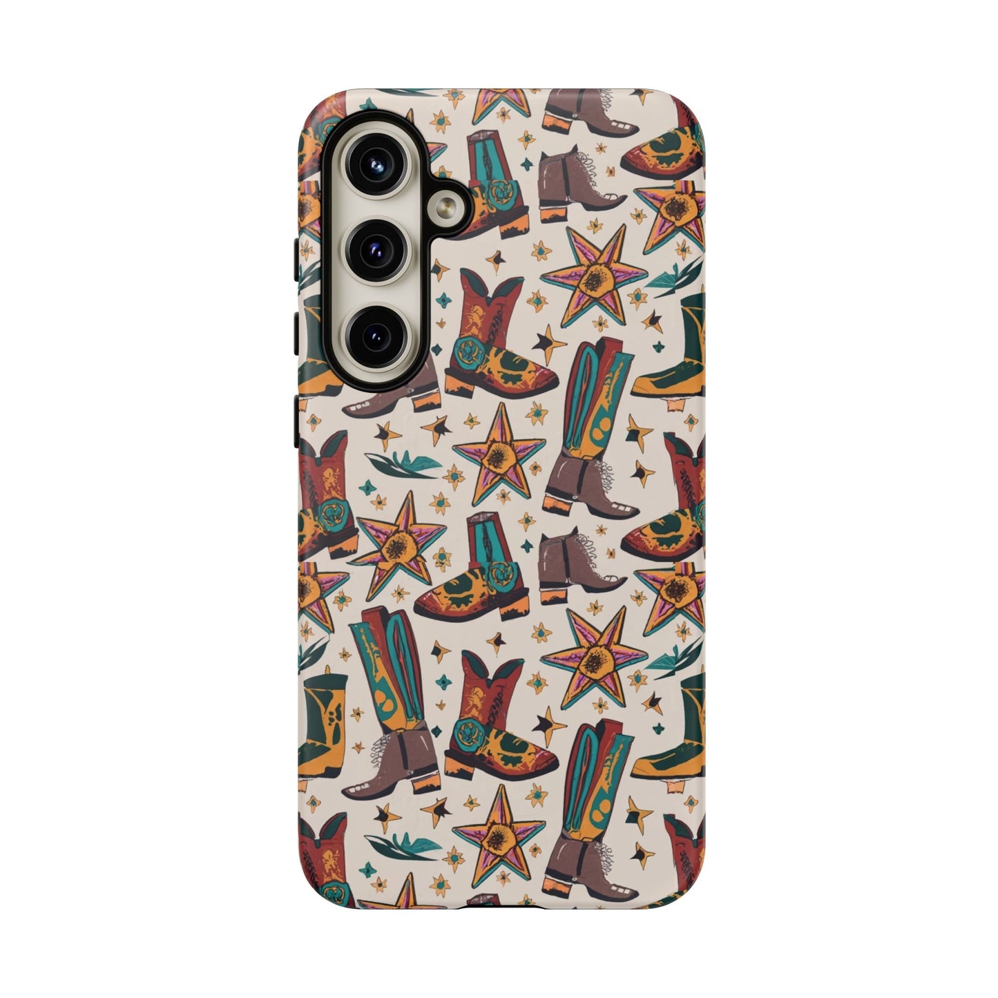 Cowboy Boots I Phone, Samsung, Google Pixel Tough Case - Ruppy's Creations