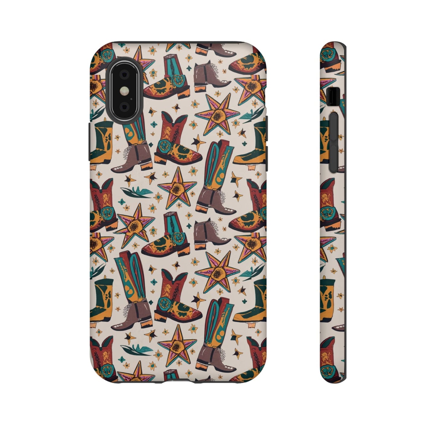 Cowboy Boots I Phone, Samsung, Google Pixel Tough Case - Ruppy's Creations