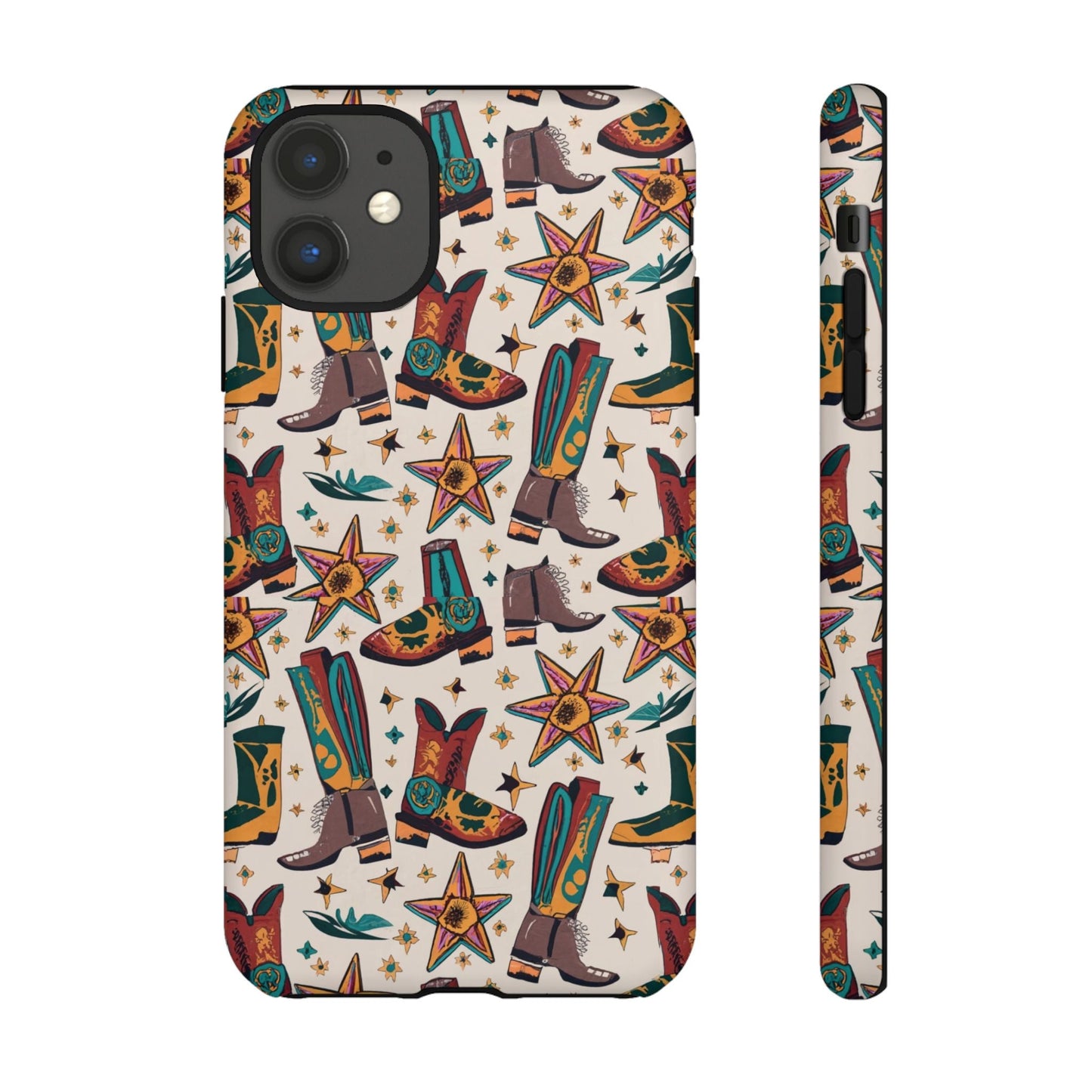 Cowboy Boots I Phone, Samsung, Google Pixel Tough Case - Ruppy's Creations