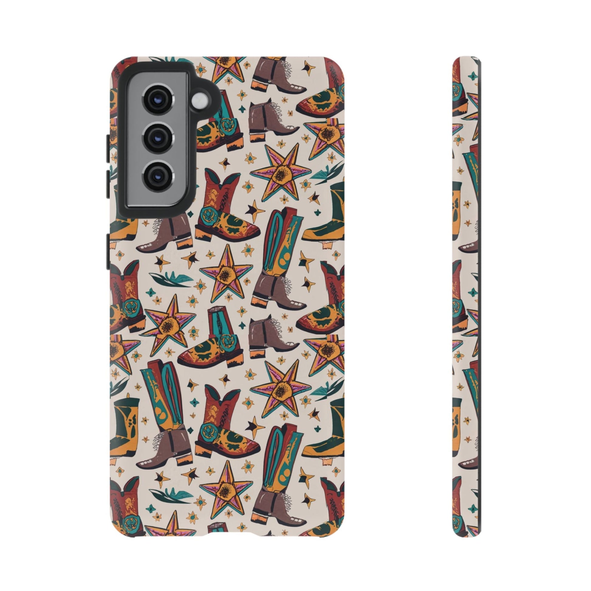 Cowboy Boots I Phone, Samsung, Google Pixel Tough Case - Ruppy's Creations