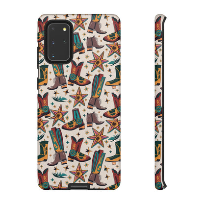 Cowboy Boots I Phone, Samsung, Google Pixel Tough Case - Ruppy's Creations