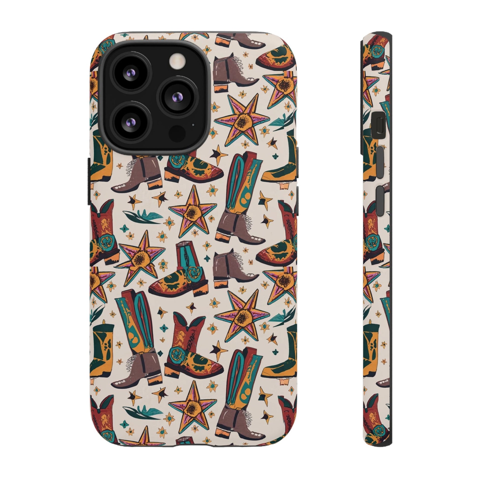 Cowboy Boots I Phone, Samsung, Google Pixel Tough Case - Ruppy's Creations