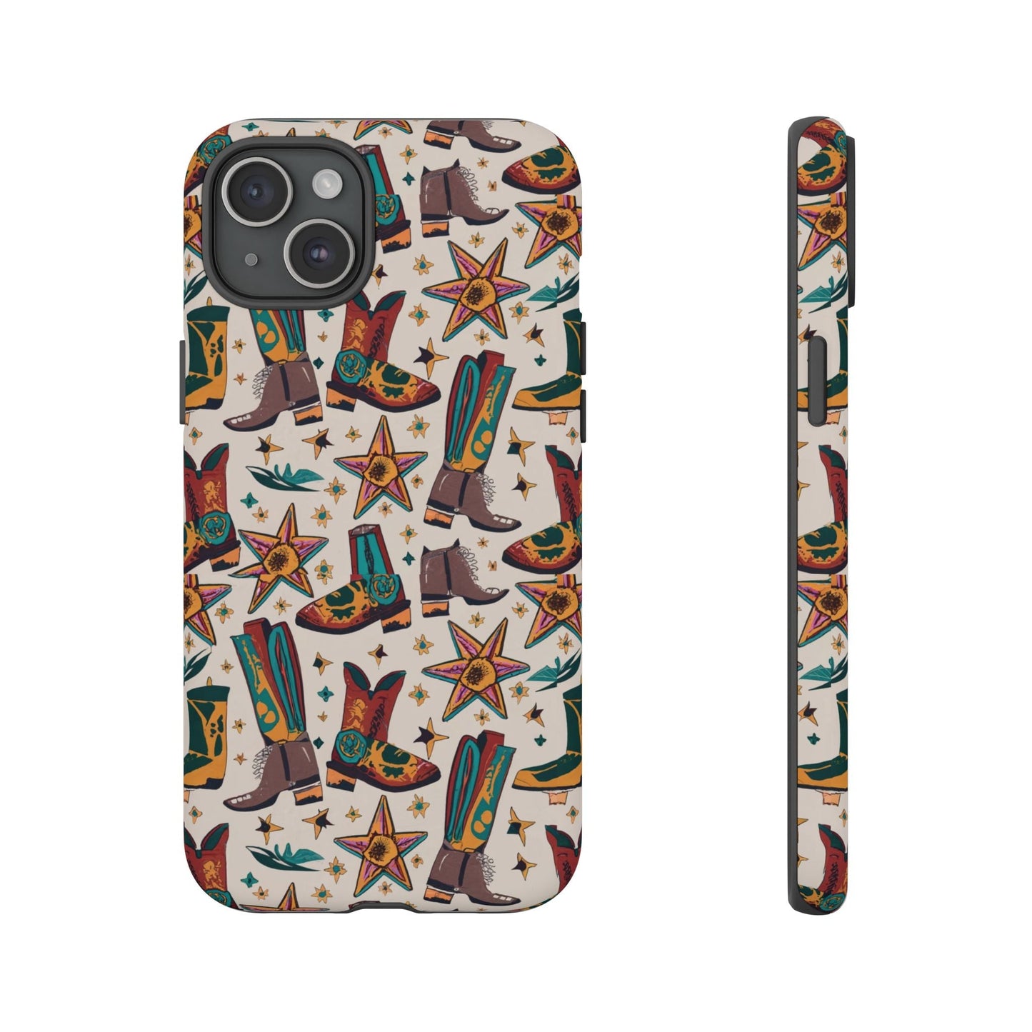 Cowboy Boots I Phone, Samsung, Google Pixel Tough Case - Ruppy's Creations