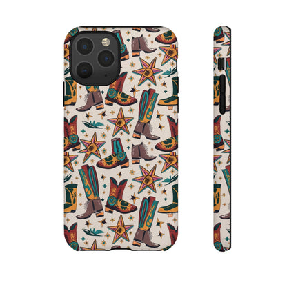 Cowboy Boots I Phone, Samsung, Google Pixel Tough Case - Ruppy's Creations