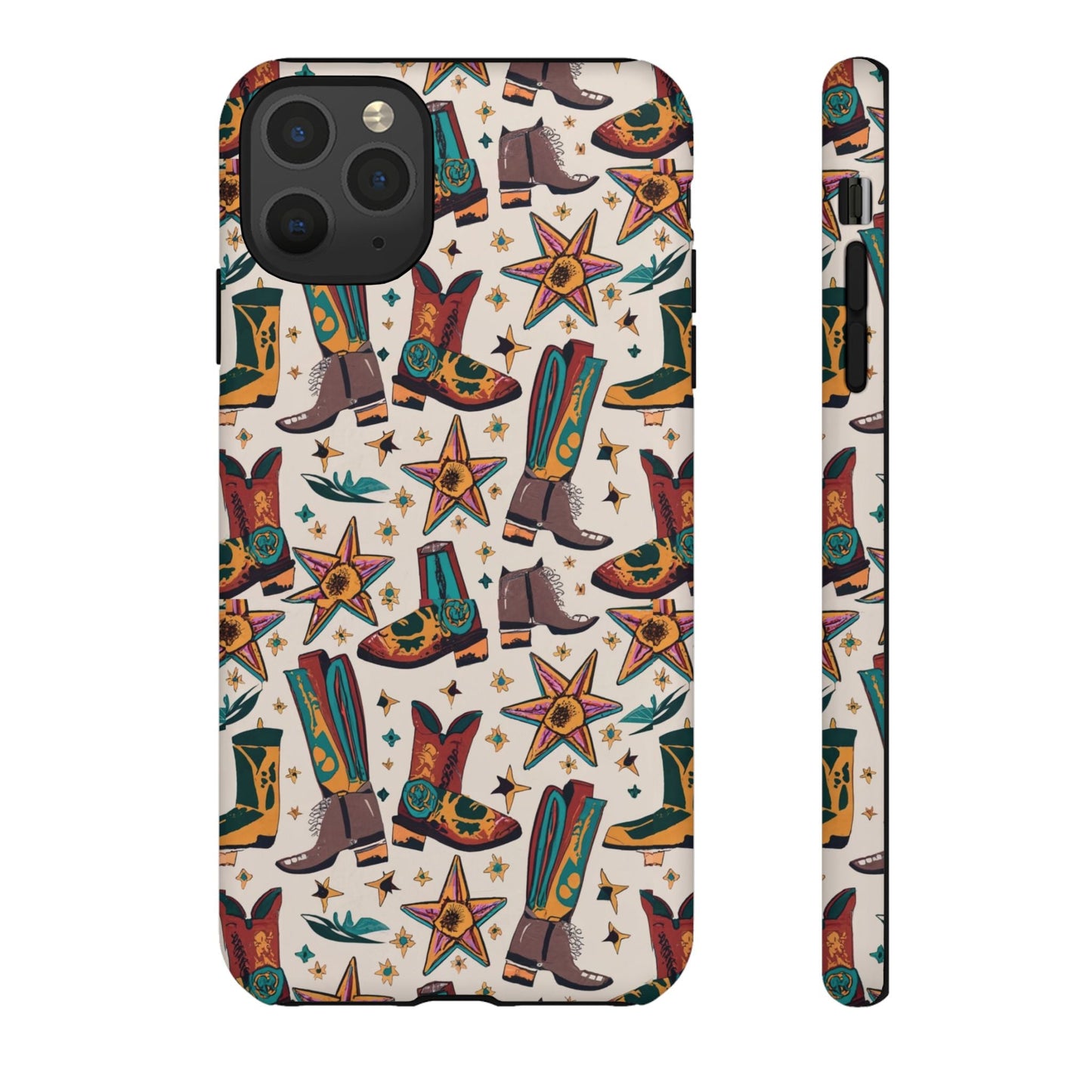 Cowboy Boots I Phone, Samsung, Google Pixel Tough Case - Ruppy's Creations