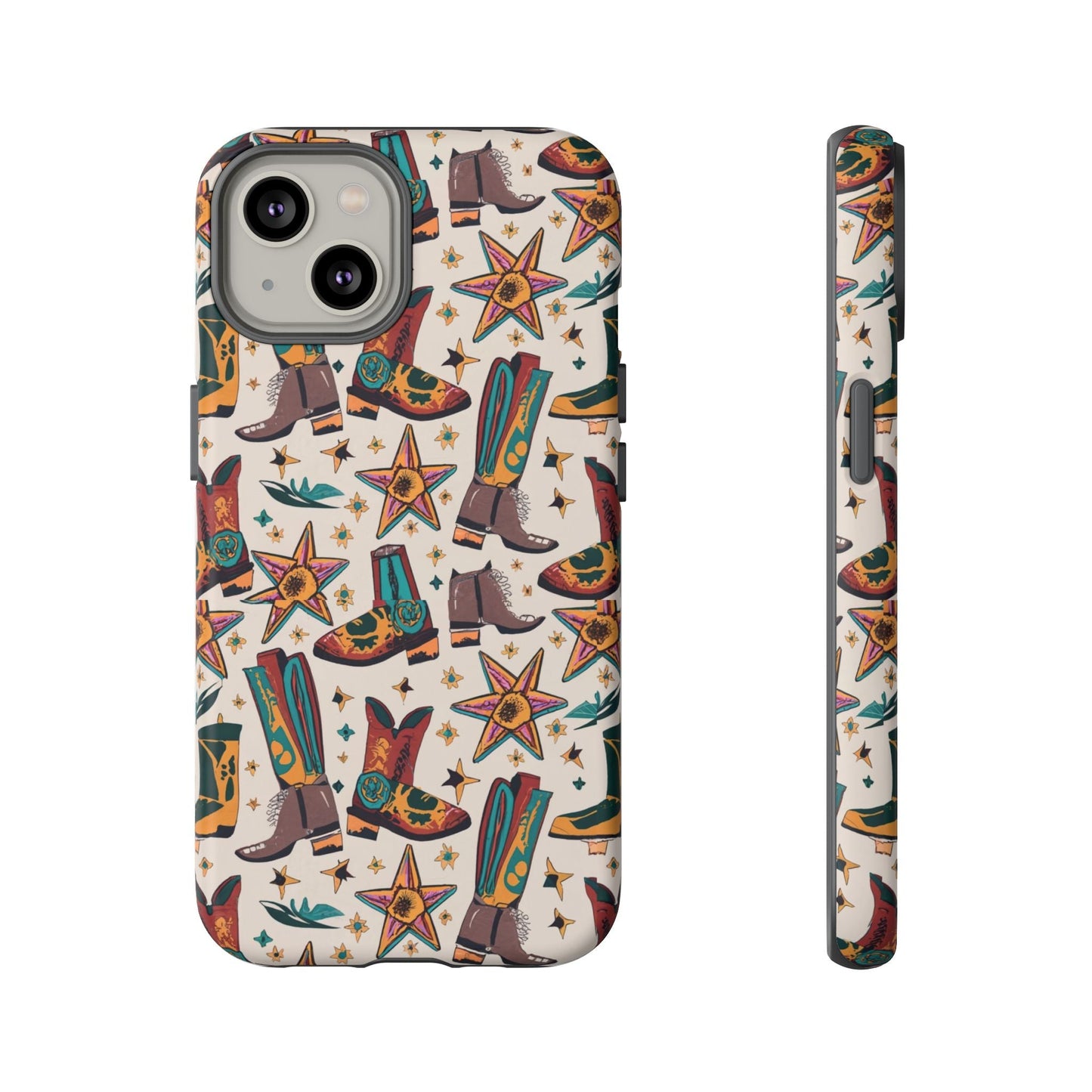 Cowboy Boots I Phone, Samsung, Google Pixel Tough Case - Ruppy's Creations