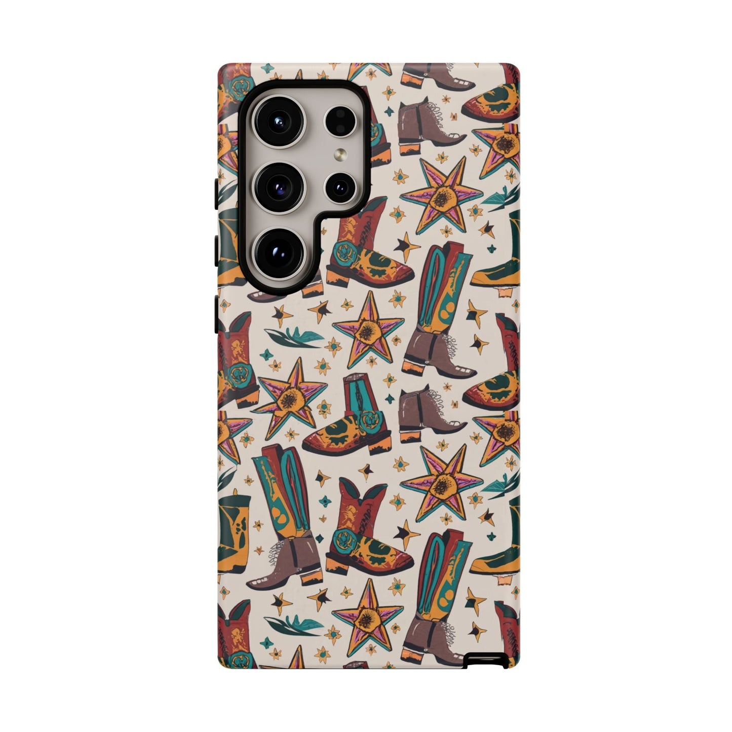 Cowboy Boots I Phone, Samsung, Google Pixel Tough Case - Ruppy's Creations