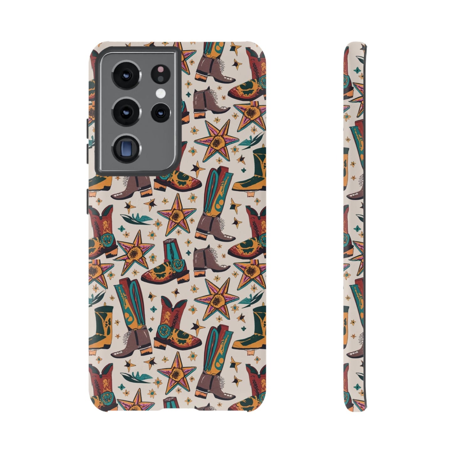 Cowboy Boots I Phone, Samsung, Google Pixel Tough Case - Ruppy's Creations