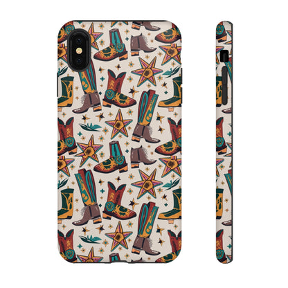 Cowboy Boots I Phone, Samsung, Google Pixel Tough Case - Ruppy's Creations