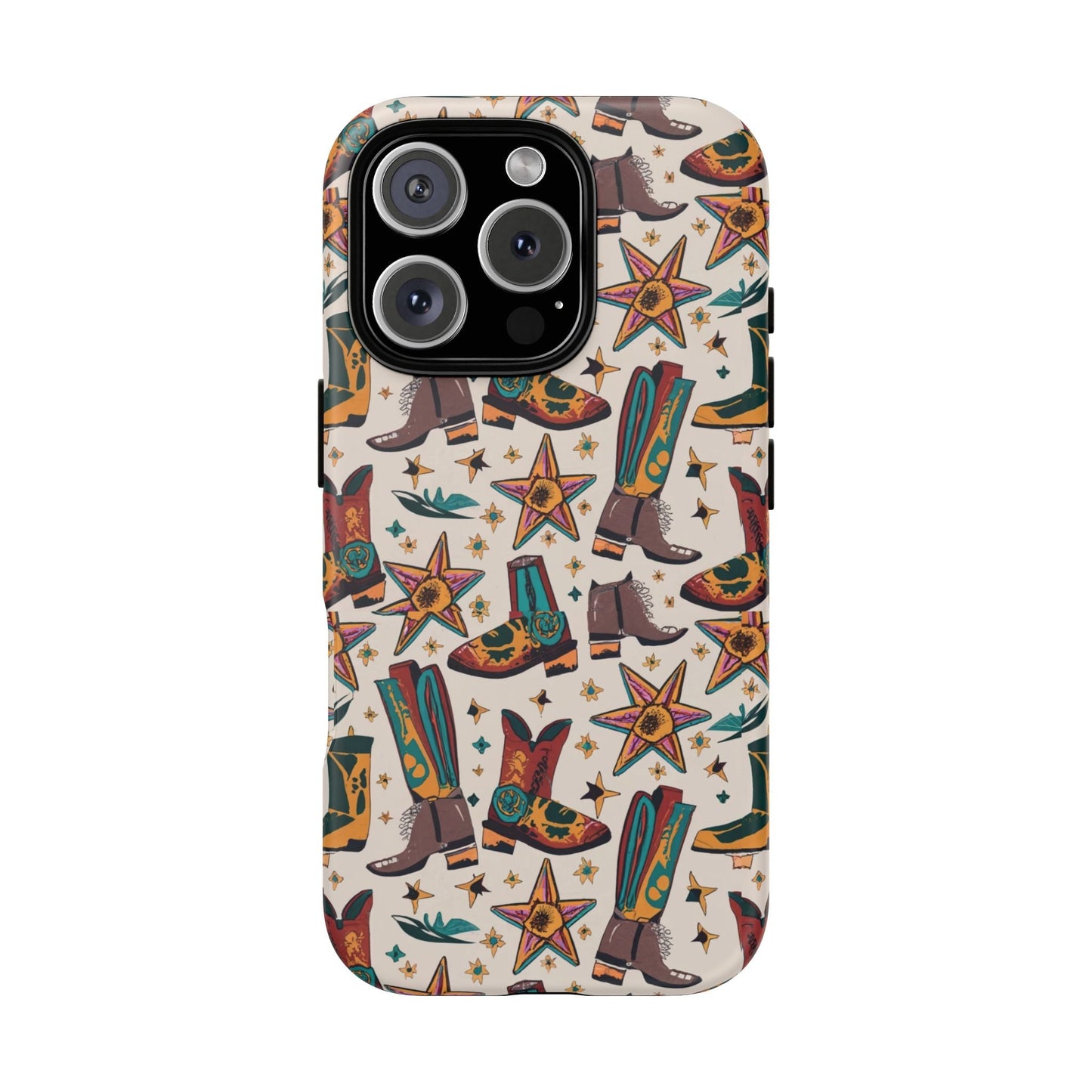 Cowboy Boots I Phone, Samsung, Google Pixel Tough Case - Ruppy's Creations