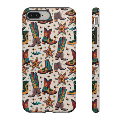 Cowboy Boots I Phone, Samsung, Google Pixel Tough Case - Ruppy's Creations