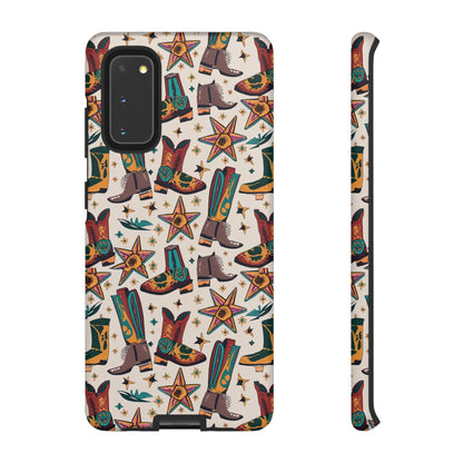 Cowboy Boots I Phone, Samsung, Google Pixel Tough Case - Ruppy's Creations