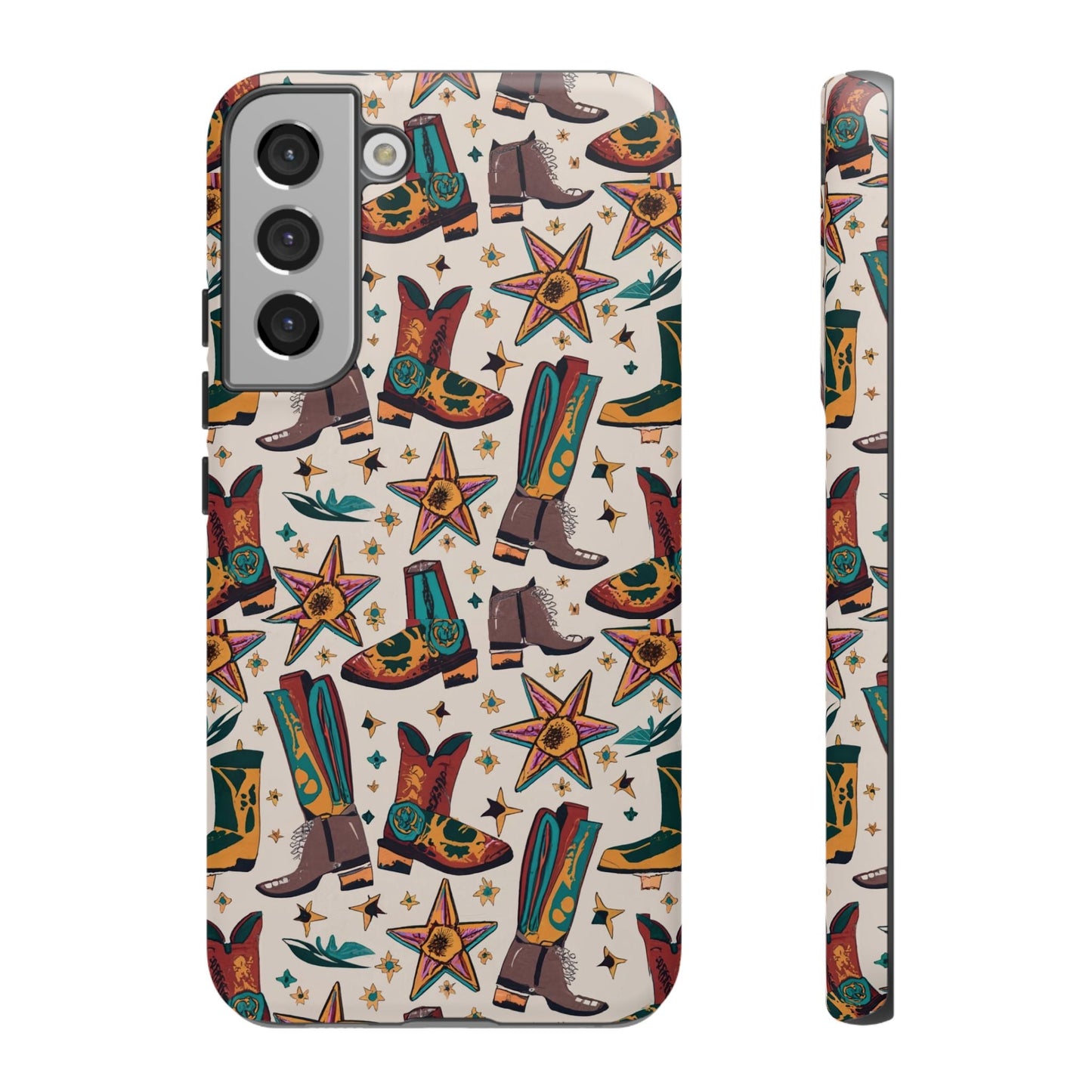 Cowboy Boots I Phone, Samsung, Google Pixel Tough Case - Ruppy's Creations