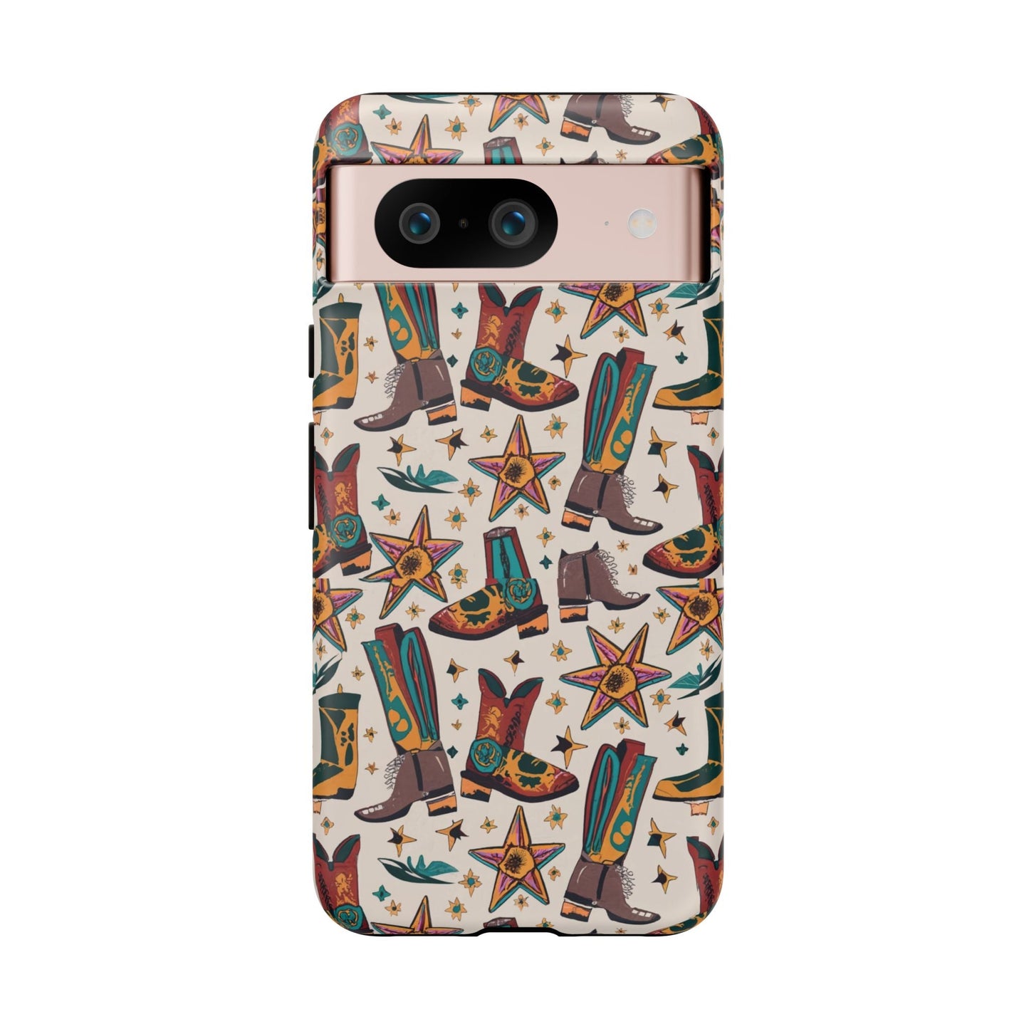 Cowboy Boots I Phone, Samsung, Google Pixel Tough Case - Ruppy's Creations