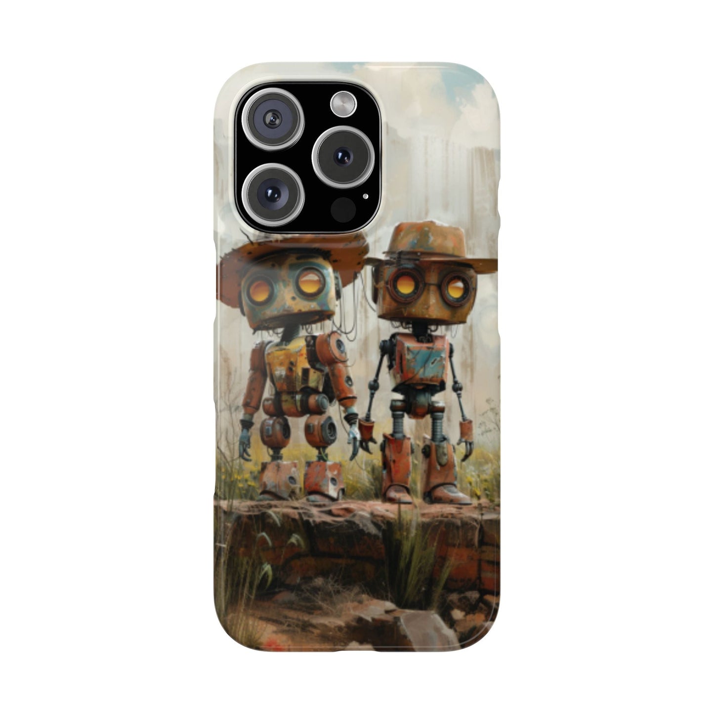 Cowboy Cowbots Slim Phone Case - Ruppy's Creations