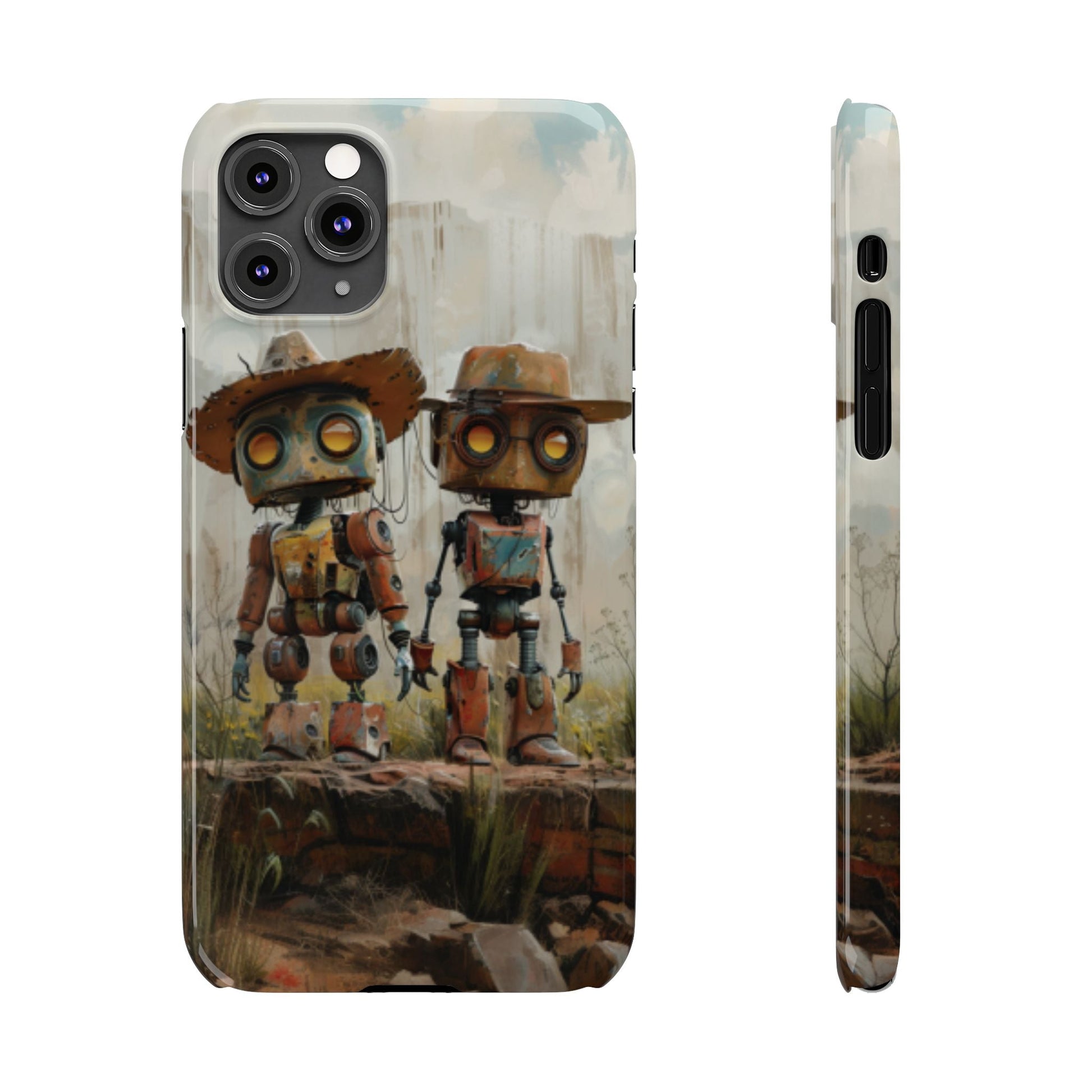 Cowboy Cowbots Slim Phone Case - Ruppy's Creations