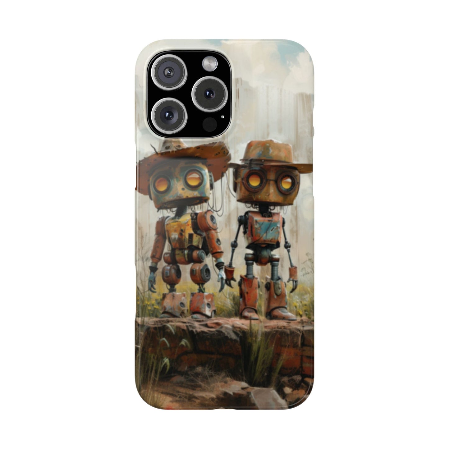 Cowboy Cowbots Slim Phone Case - Ruppy's Creations