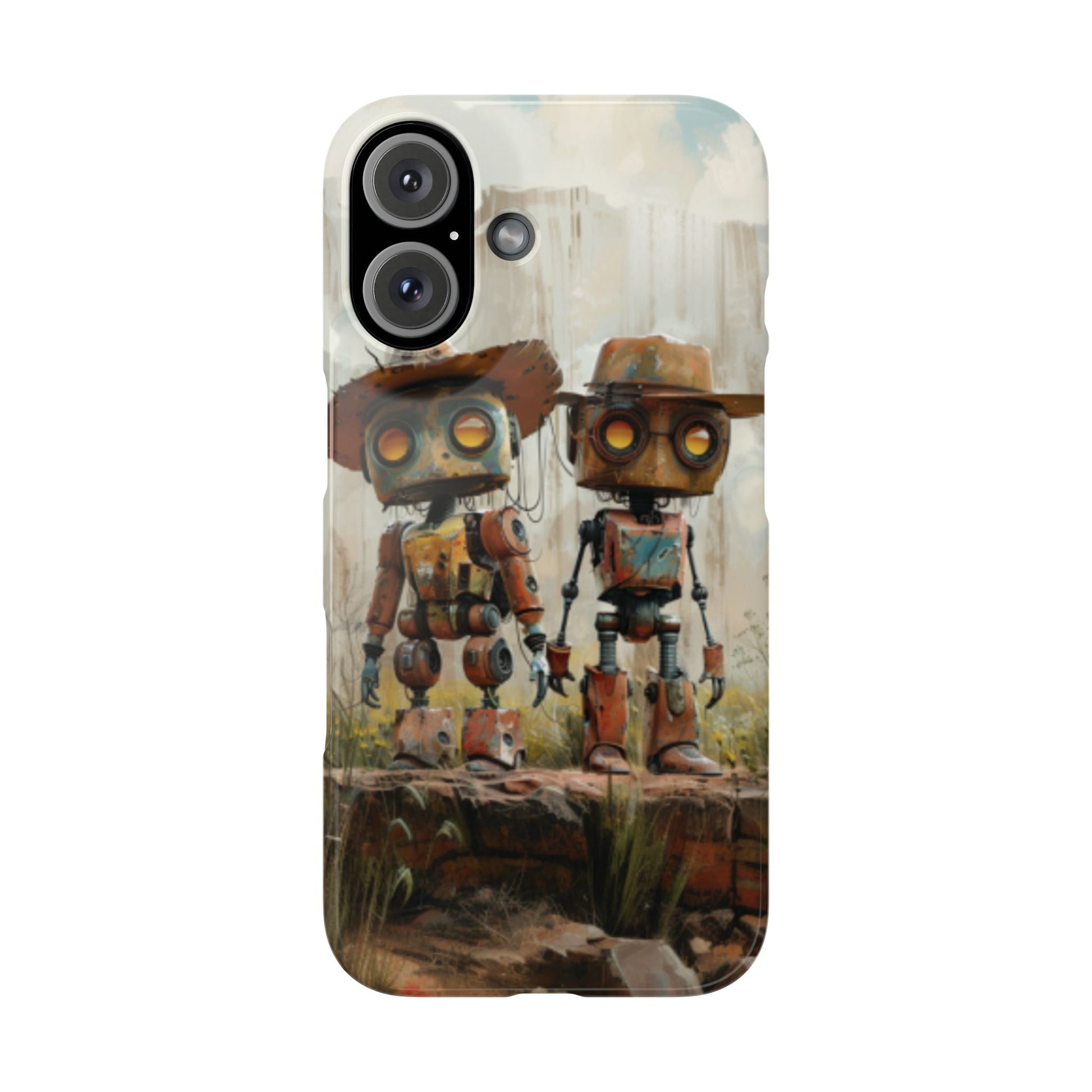 Cowboy Cowbots Slim Phone Case - Ruppy's Creations