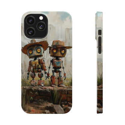 Cowboy Cowbots Slim Phone Case - Ruppy's Creations