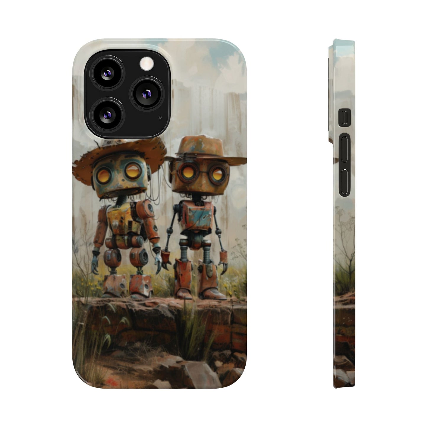 Cowboy Cowbots Slim Phone Case - Ruppy's Creations