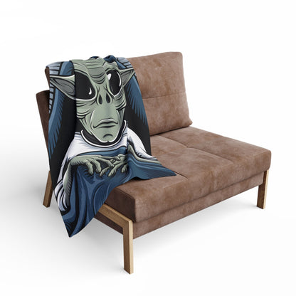 Cozy Alien Arctic Fleece Blanket - Ruppy's Creations