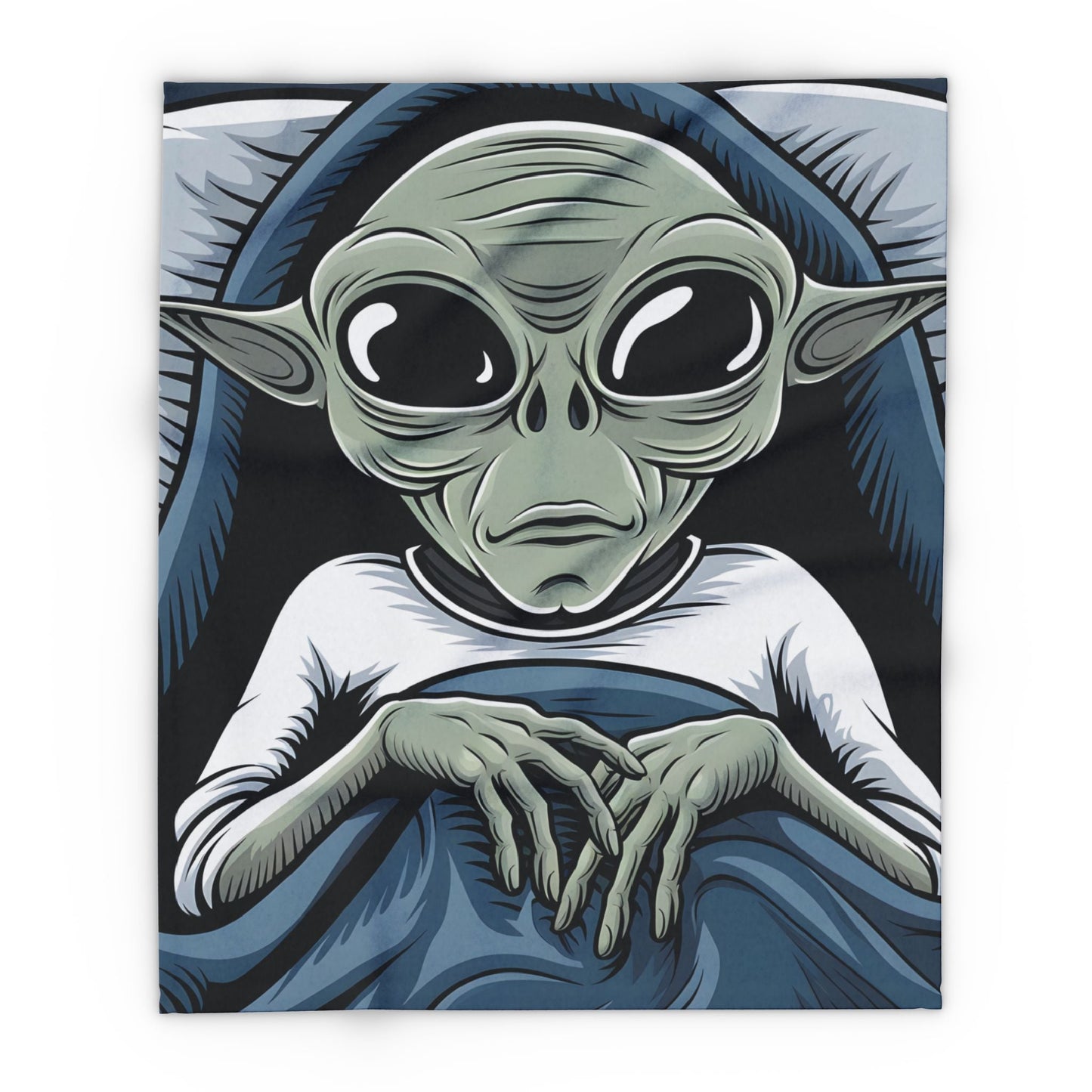 Cozy Alien Arctic Fleece Blanket - Ruppy's Creations