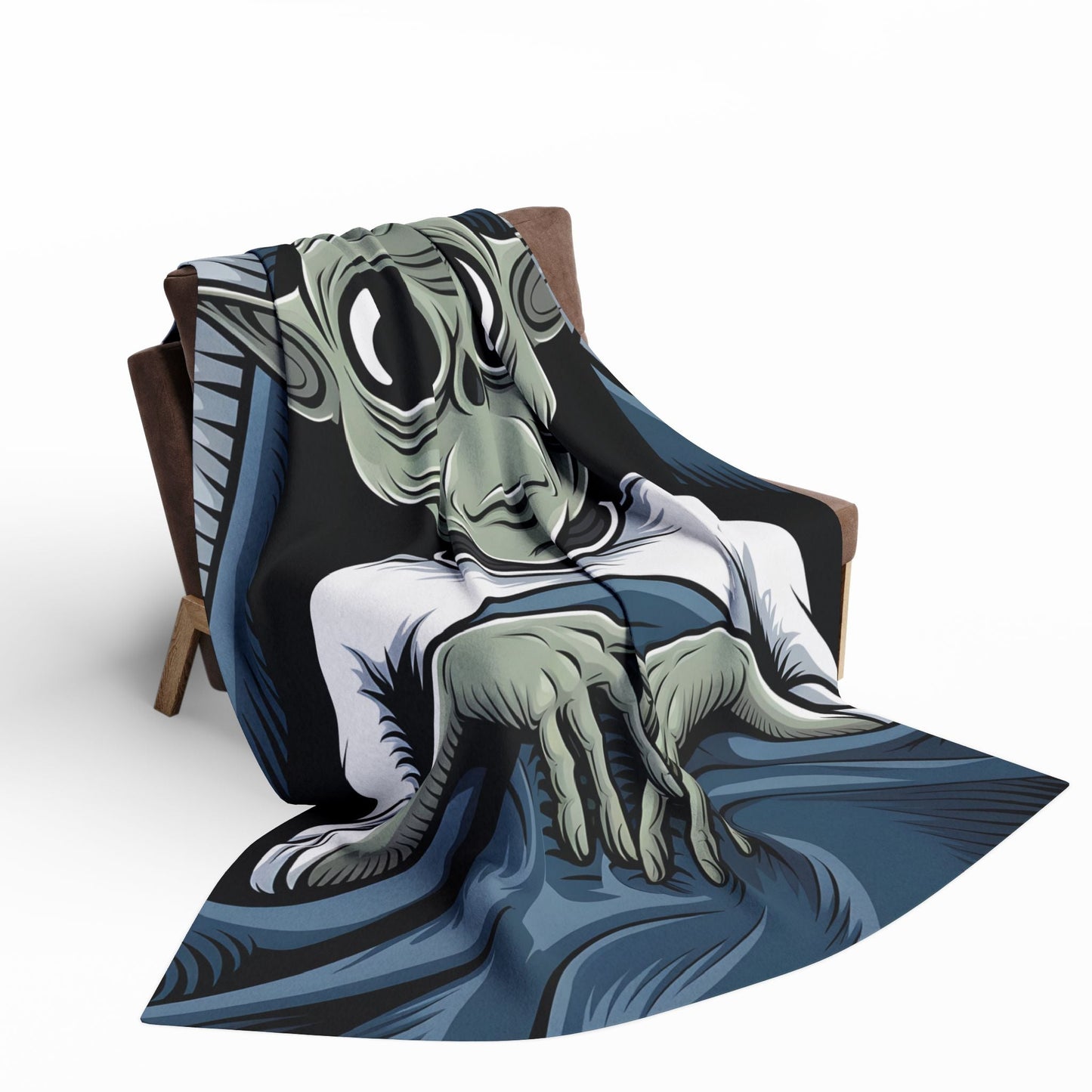 Cozy Alien Arctic Fleece Blanket - Ruppy's Creations