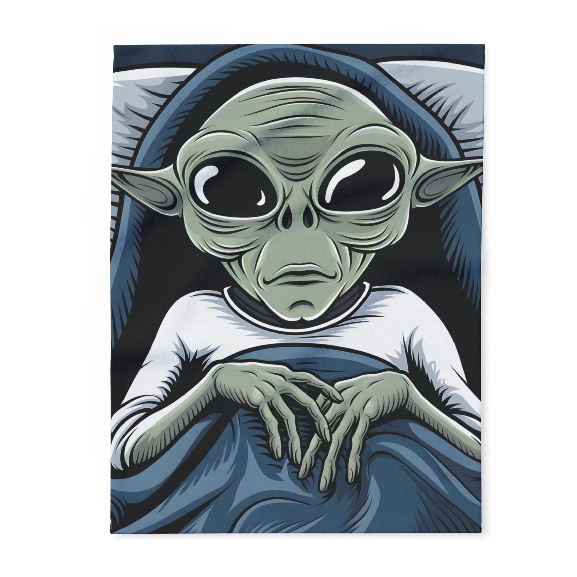 Cozy Alien Arctic Fleece Blanket - Ruppy's Creations