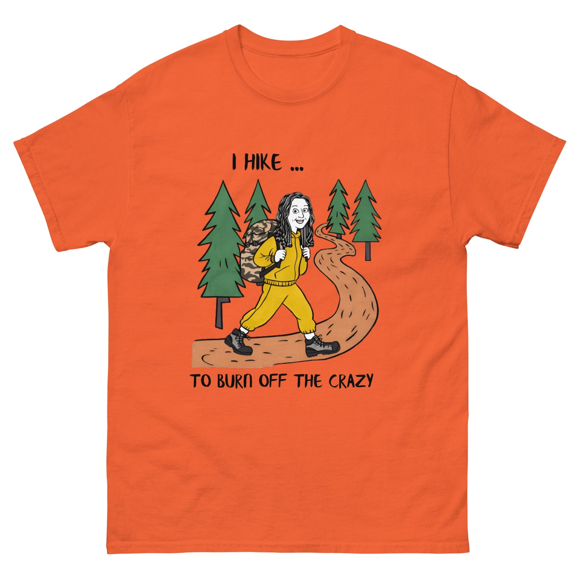 Crazy Hiker Women's Classic T - shirt - Ruppy's Creations