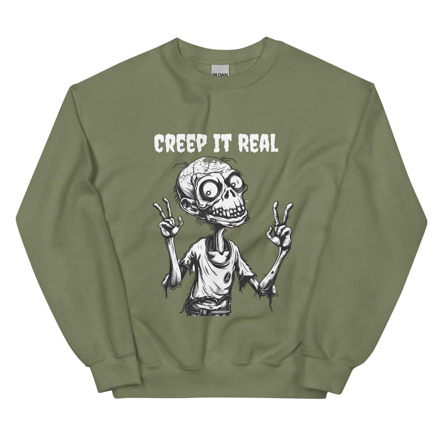 Creep it Real Men's Halloween Sweatshirt - Ruppy's Creations