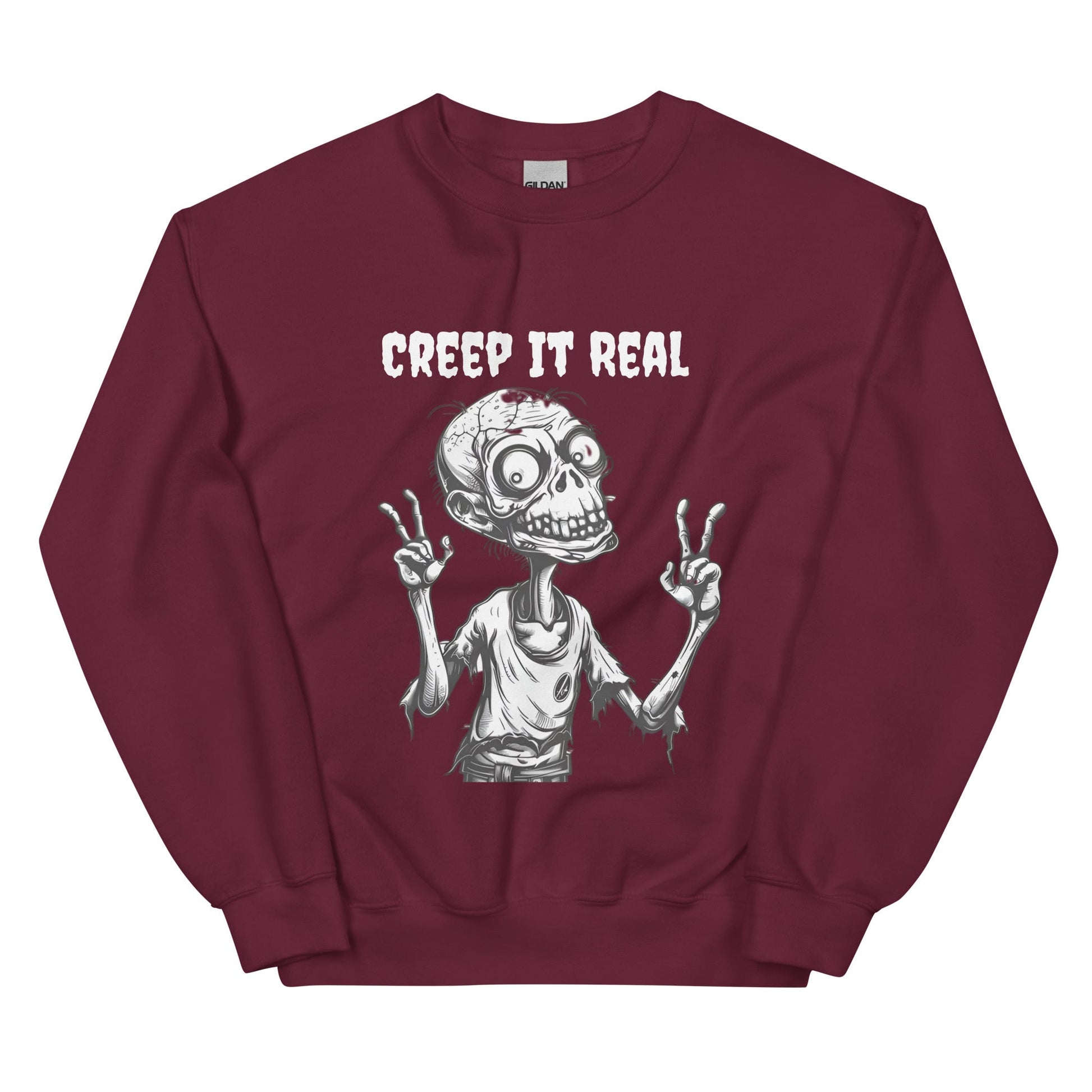 Creep it Real Men's Halloween Sweatshirt - Ruppy's Creations