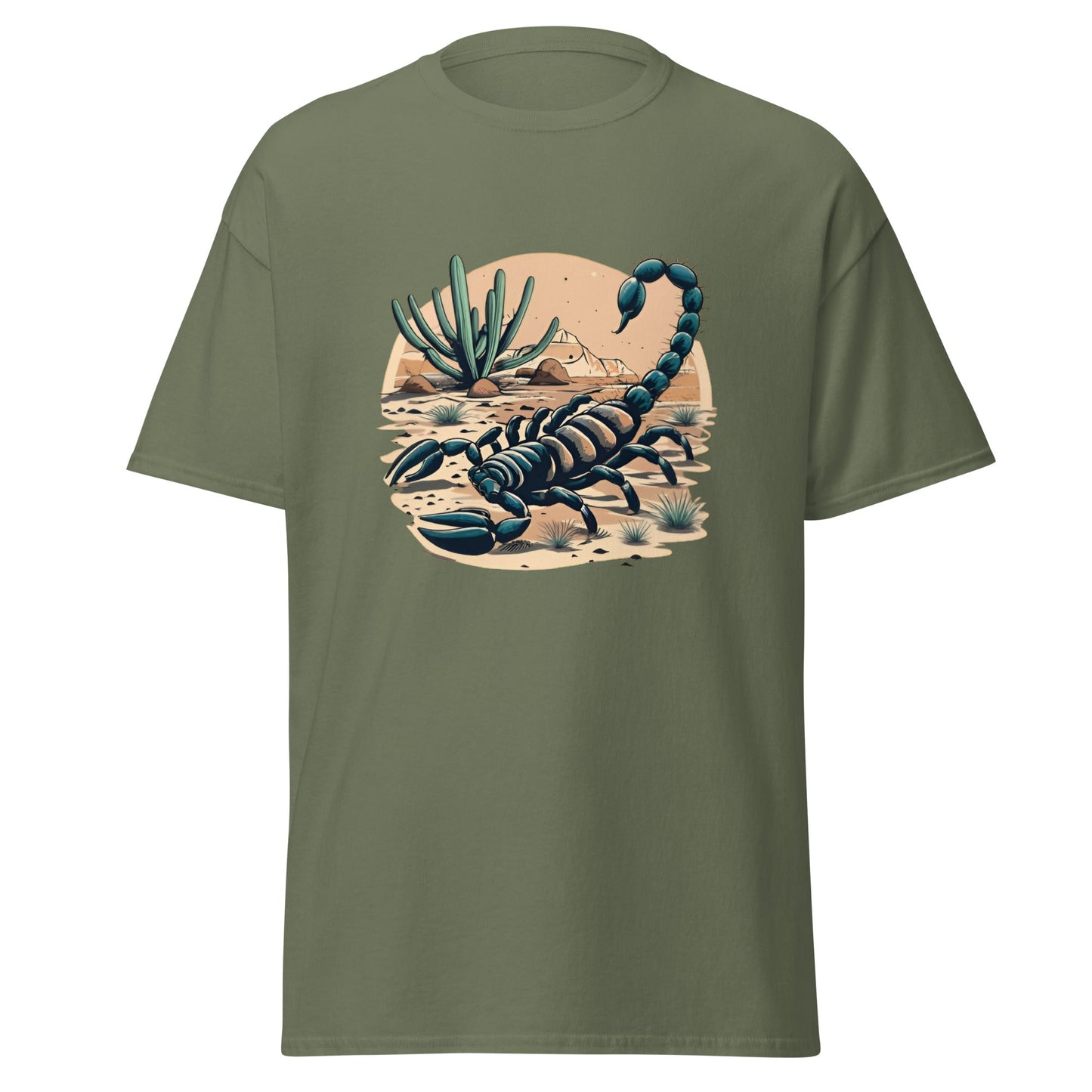 Desert Scorpion Men's Classic T-Shirt (sizes up to 3x) - Ruppy's Creations