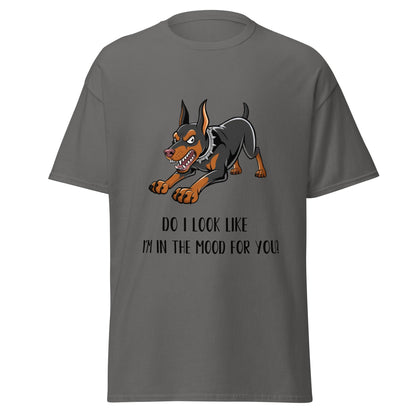 Doberman Mood Men's T-shirt - Ruppy's Creations