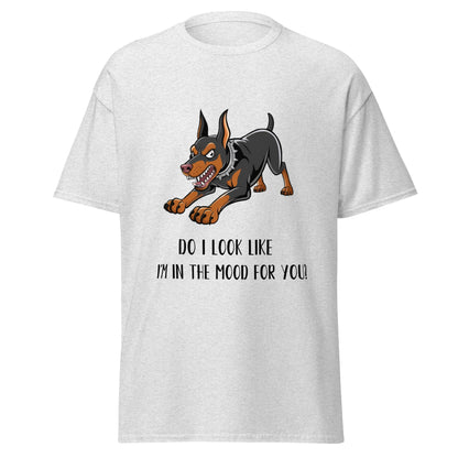 Doberman Mood Men's T-shirt - Ruppy's Creations