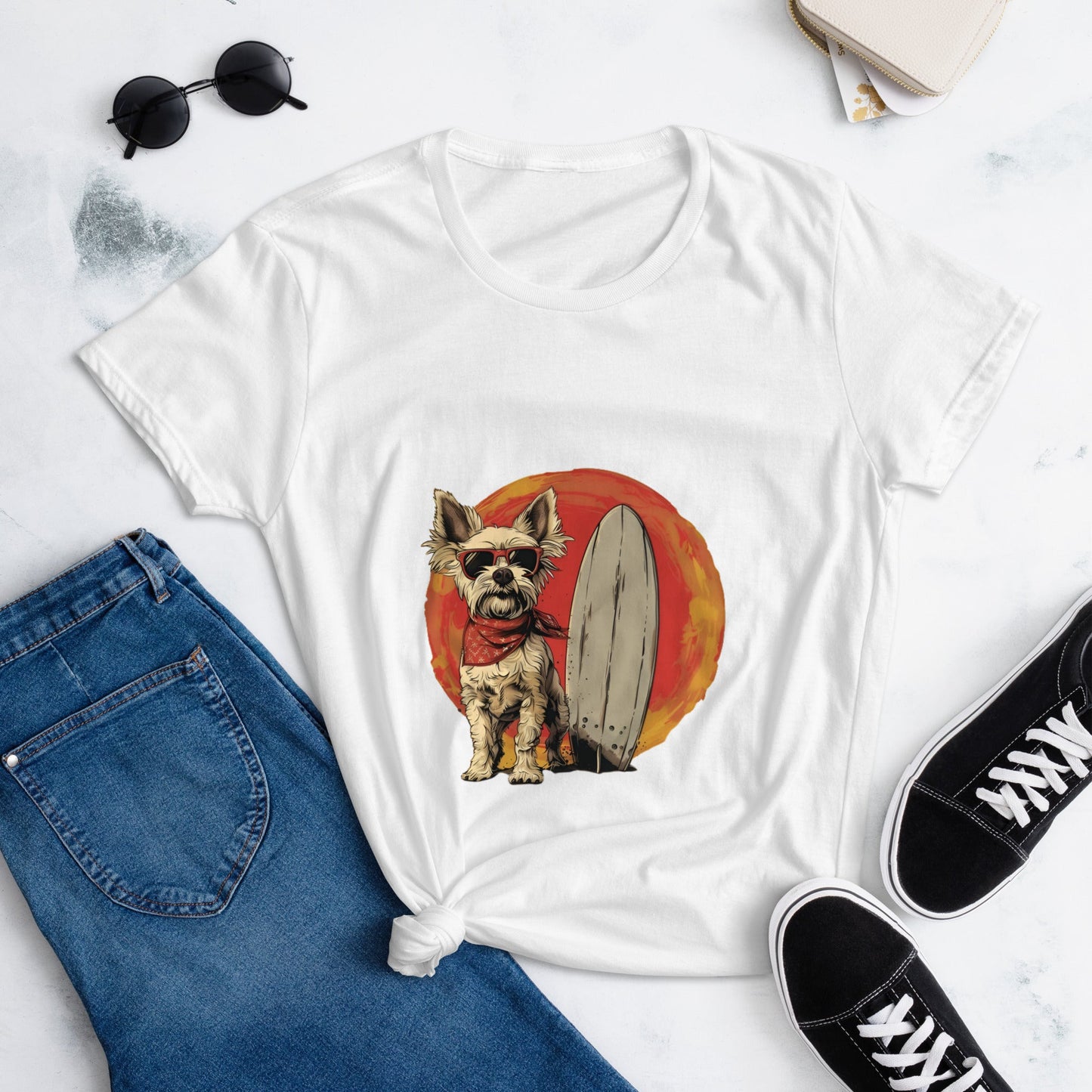 Dog Days Women's Fashion Fit Tee - Ruppy's Creations